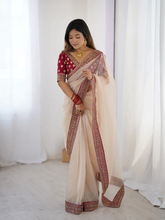 Premium Banarasi Party Wear Saree